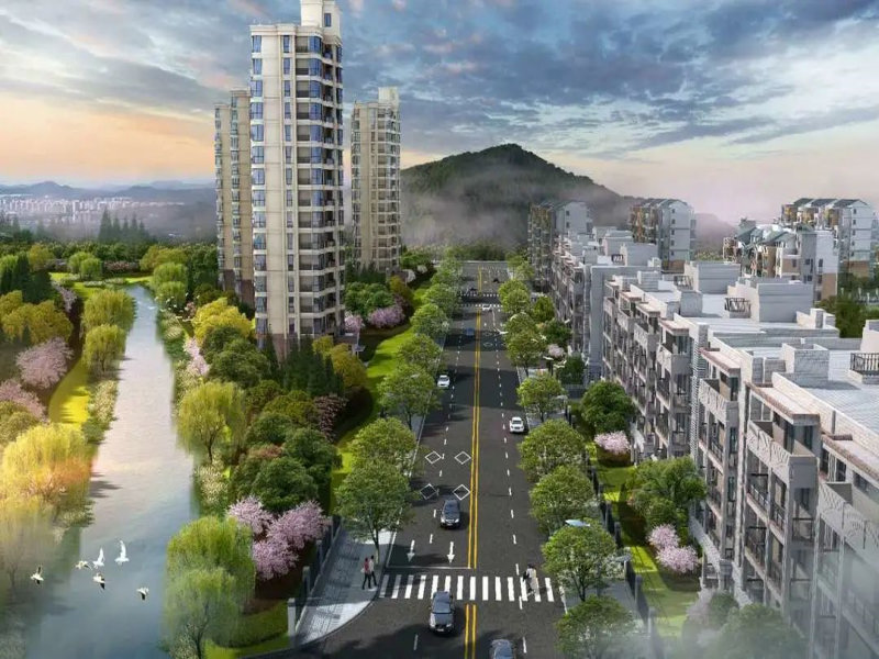 瑞安市锦湖街道花周道路工程